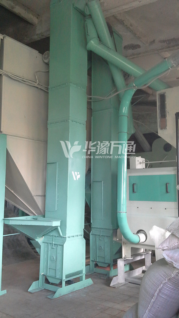 Russia 2TPH Lentil Peeling Line Installation